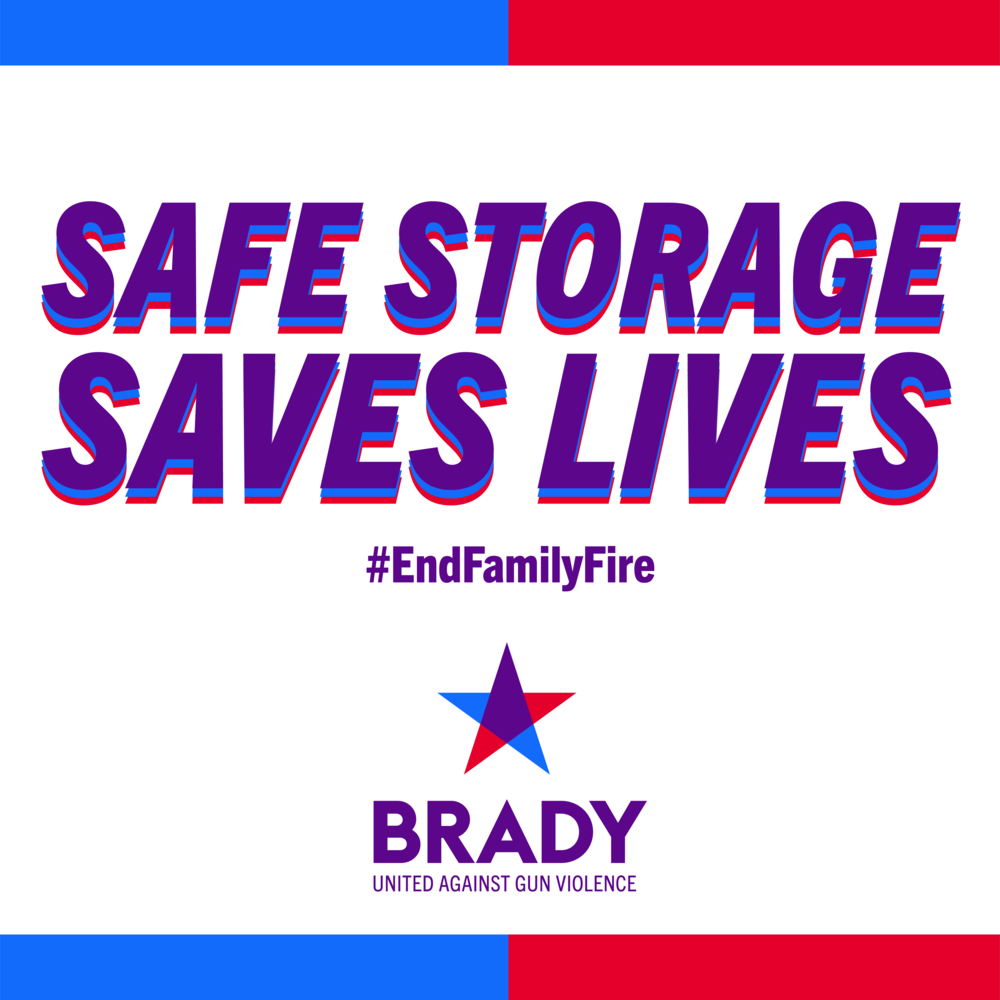 End Family Fire - Safe Gun Storage Saves Kids Childs Childrens Lives Maine