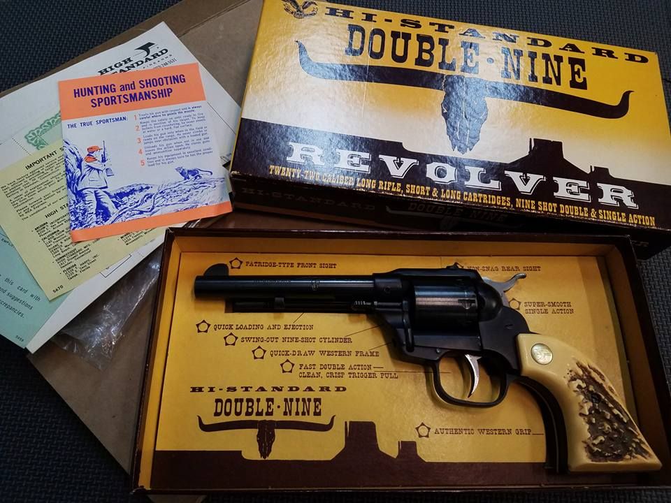 Hi Standard Double Nine 22lr Revolver