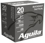 Aguila Tactical Buckshot 20ga 2.75