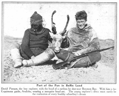 Newton Rifle David Goes To Baffinland David Binney Putnam Amelia Earhart's Stepson Putnam Arctic Expedition Maine