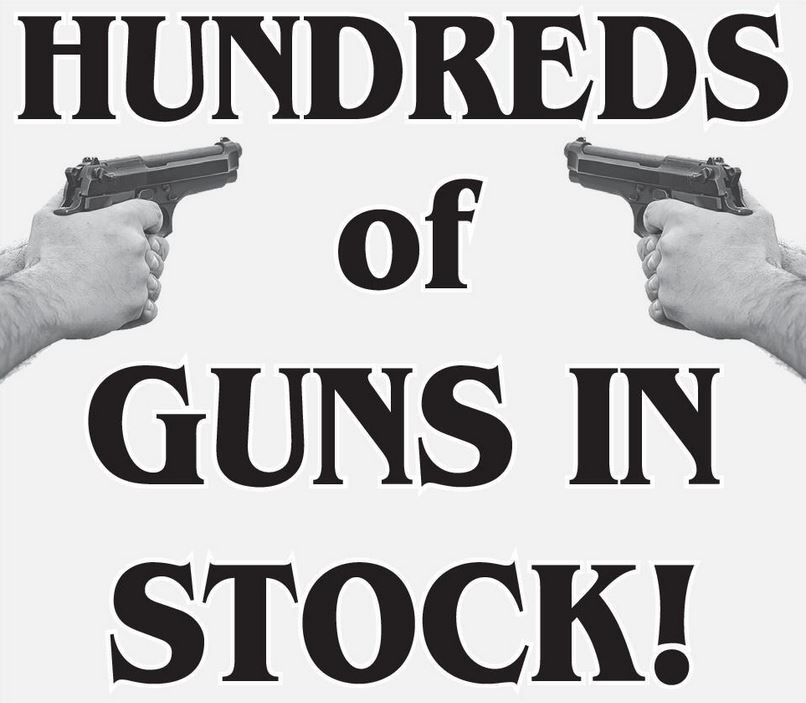 100's of guns in stock. Firearms dealer Hermon, Maine near Bangor