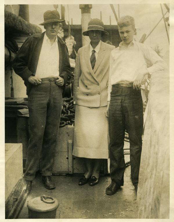 George Palmer Putnam, Dorothy Binney Putnam, David Binney Putnam Maine