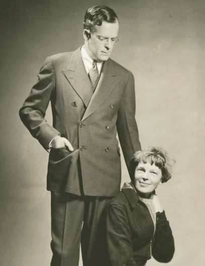 GP G.P. George Palmer Putnam and Amelia Earhart Maine
