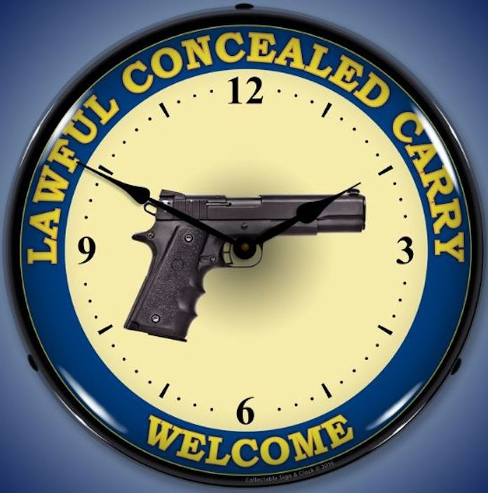 Page updated Maine Gun Dealer Clock