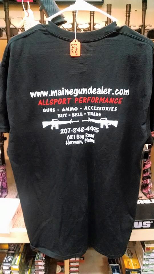 Maine Gun Dealer T Shirt