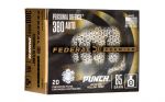 Federal Punch 380acp 85gr JHP 20rds Ammo