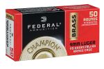 Federal Champion 9mm 115gr 50rds FMJ Ammo