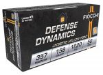 Fiocchi Defense Dynamics 357mag 158gr JHP 50rds