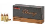 PMC Bronze 9mm 124gr FMJ Ammo 50rds