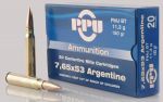 PPU 7.65x53mm Argentine 180gr SP BT 20rds Ammo