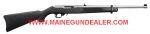 RUGER 10/22 STAINLESS W/ BLACK SYNTHETIC STOCK