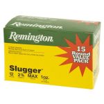 Remington 12ga 2 3/4" Slugger 1oz Slugs 15rds