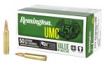 Remington UMC 223 55gr FMJ Ammunition 50rds