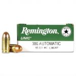 Remington 380acp 95gr FMJ 50rds
