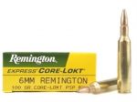 Remington Core-Lokt 6mm Remington 100gr SP 20rds