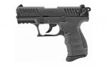 Walther P22Q P22 Q 22lr 10rd Black / Tungsten Gray