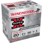 Winchester Super X 20ga 2.75" 6 Shot 7/8 oz 25rds